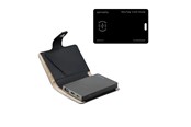 Powerbank - 4smarts Location Finder SkyTag Card Duos ReCharge / PowrWallet Set Powerbank - Czarny - 3000 mAh - 541720