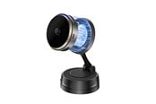 Telefon - Adapter i Ladowarka - 4smarts Qi2 25W MagSafe charger with cooling RGB 360 mount space grey - 541762