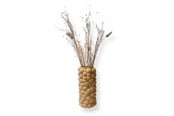 Dekoracje - Simiu PUFFRA - Vase - 20cm - Sand - 5714255011678