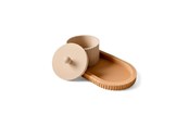 Dekoracje - Simiu ROYAL TRAY - Ivory/Beige - 21cm - 5714255011708