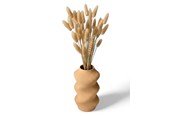 Dekoracje - Simiu SCRUNCHED - Vase - 21cm - Beige - 5714255011845
