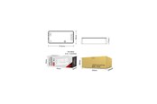 Inteligentny dom - Miboxer LED Controller - 3-in-1 - RGB-CCT - DC12/24V - Zigbee 3.0 - 12A - 4038816137043