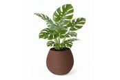 Dekoracje - Simiu KAPKA - Flower Pot Shelter With Self-Watering System - Mocha - Ø:11.5 - 5714255012156