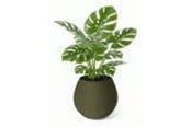 Dekoracje - Simiu KAPKA - Flower Pot Shelter With Self-Watering System - Olive - Ø:11.5 - 5714255012163