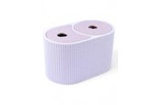 Dekoracje - Simiu MILIA - Container for Cotton Pads and Swabs - 9cm high - 5714255012255