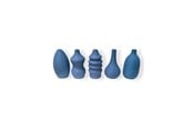 Dekoracje - Simiu MINI VASES - Magnetic - 6 cm - 5 pcs - Dusty Blue - 5714255012330