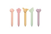Kreatywne gry - Bambolino Toys Little Dutch Wax Crayons Fairy Garden - 126374