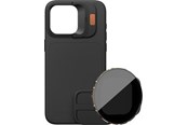 Telefon - Adapter i Ladowarka - PolarPro Kit - LiteChaser iPhone 15 Pro Case Black - 131147