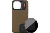 Telefon - Adapter i Ladowarka - PolarPro Kit - LiteChaser iPhone 15 Pro Case Deser - 131148