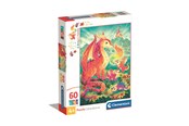 Puzzle - Clementoni Puzzle 60 Pcs Noli A Dragon Family - 26600
