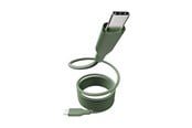 Kabel USB - empower by PanzerGlass Magnetic 240W USB-C to USB-C Cable | USB 2.0 | 1.5M | Sage - EM59672