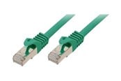 Kabel sieciowy - SCONN Shiverpeaks BASIC-S patch cable - 5 m - green - Zielony - 5m - BS75515-G