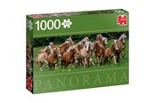 Puzzle - Jumbo Puzzle - Haflinger Horses (1000 pieces) - JUM8827