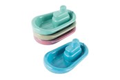 Zabawki - Dantoy Blue Marine Toys Boat Set – 4 pcs - 4960