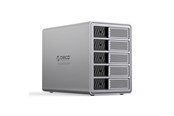 Dysk twardy - akcesoria - ORICO 9858T3 5 Big DAS Solution ProThunder Disk Array with Thunderbolt 3 for 5 x 2.5"/3.5" SATA HDD/SSD - Gray - 9858T3-EU-GY-BP