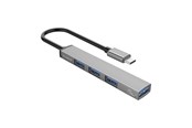 Stacja dokująca - ORICO AH-13 USB-C Hub Docking Station 1x USB-A 3.0 + 3x USB-A 2.0 - Gray - AH-13-GY-EP