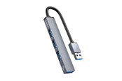 Stacja dokujaca - ORICO AH-A13 USB-A Hub Docking Station 1x USB-A 3.0 + 3x USB-A 2.0 - Gray - AH-A13-GY-EP