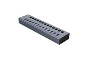 USB hub - ORICO BT2U3-13AB Hub 13x USB-A 3.0 with switches - gray USB hub - 13 - USB 3.0 - Szary - BT2U3-13AB-EU-GY-BP