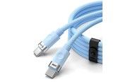 Kabel USB - ORICO CDX 60W 3A Power Delivery USB-C - USB-C cable 1m - blue - CDX-60CC-BL-BP