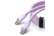 Kabel USB - ORICO CDX 60W 3A Power Delivery USB-C - USB-C 1m Cable - Purple - CDX-60CC-PU-BP