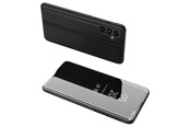 Telefon - Pokrowiec i etui - Hurtel Clear View Case Cover for Samsung Galaxy A14 Flip Cover Black - 9145576270202
