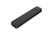 USB hub - ORICO CT2U3-16AB 16x USB-A 3.0 Hub with Switches - Black USB hub - 16 - USB 3.0 - Czarny - CT2U3-16AB-EU-BK-BP