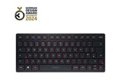 Klawiatura - Cherry KW 9200 MINI - Klawiatury - Angielski (UK) - Czarny - JK-9250GB-2