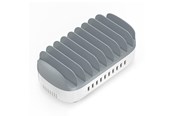 Telefon - Adapter i Ladowarka - ORICO DUK-10P-V1 Smart Charging Station 10 x USB-A - White - DUK-10P-V1-EU-WH-BP