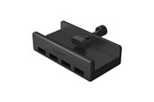 USB hub - ORICO MH4PU Hub Clamp-Mounted 4x USB-A 3.0 - Black USB hub - 4 - USB 3.0 - Czarny - MH4PU-BK-BP