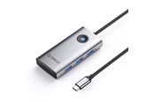 Stacja dokujaca - ORICO PW11-6P USB-C Hub Docking Station 3x USB-A 3.0 + 1x USB-C 2.0 + 1x HDMI - Gray - PW11-6P-GY-EP