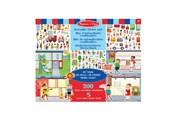 Materiały hobbystyczne - Melissa & Doug Reusable Sticker Pad My Town - 6074887