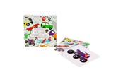 gry-planszowe-karciane-i-kosci - Duckiez Mini Memo Game Vehicles 28 Cards - 7193
