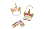 Lalki i akcesoria - Heless Doll Accessories Glitter Unicorn Set 38-45 cm - 231