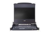 Monitor - 17.3" ATEN Slideaway CL5708MW - KVM console - Full HD (1080p) - 17.3" - CL5708MW-ATA-DNG
