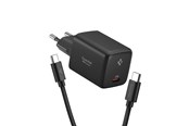 Telefon - Adapter i Ladowarka - Spigen Essential 45W Wall Charger EE451EU - black - ACH09474