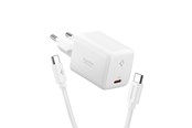 Telefon - Adapter i Ładowarka - Spigen Essential 45W Wall Charger EE451EU - white - ACH09473