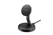 Telefon - Adapter i Ladowarka - Spigen Essential MagSafe Wireless Charger 15W EF151MS - black - ACH10441
