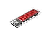 Dysk SSD - ORICO TCM2-C3 M.2 NVME to USB-C 10Gb/s Disk Drive - Red - TCM2-C3-RD-BP
