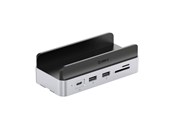 Stacja dokujaca - ORICO MiniDock 10-in-1 Docking Station with SSD Hard Drive Bay - Silver - VS10-SV-EP