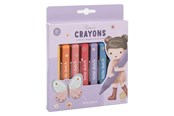 Kreatywne gry - Little Dutch Wax Crayons Rosa - 8 pcs. - BT126701