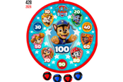 Zabawki na zewnatrz - Paw Patrol Darts balls target game 28cm PAW PATROL - 60282