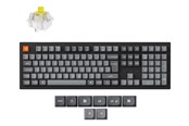Klawiatura - Keychron K10 MAX QMK/VIA Wireless Tri-Mode - Super Banana - Klawiatura gamingowa - Nordycki - Czarny - K10M-H4-BO