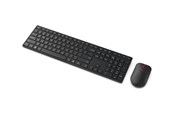 Klawiatura - Lenovo Multi-Mode Pro Combo 6000 - keyboard and mouse set - QWERTY - Danish - eclipse black Input Device - Zestaw klawiatura i mysz - Duński - Czarny - 4X31S04819