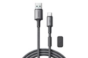 Kabel USB - Joyroom S-A50 Unlimited Series 3A USB-A - USB-C Cable with Magnetic Organizer 1.2m - Gray - S-A50_AC