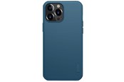 Telefon - Pokrowiec i etui - Nillkin Super Frosted Shield Reinforced Case Cover for iPhone 13 Pro Max Blue - 6902048222984