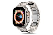 Smartwatch - akcesoria - Tech-Protect Stainless Line Bracelet for Apple Watch 4 / 5 / 6 / 7 / 8 / 9 / SE / Ultra 1 / 2 (42/44/45/49 mm) - Titanium - 5906203699582