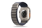 Smartwatch - akcesoria - Tech-Protect  Nylon Pro Strap for Apple Watch 4 / 5 / 6 / 7 / 8 / 9 / SE / Ultra 1 / 2 (42 / 44 / 45 / 49 mm) - Blue and Gray - 5906302302314