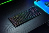 Klawiatura - Razer BlackWidow V4 Low-Profile TKL HyperSpeed - Green Mechanical - Klawiatura gamingowa - bez bloku numerycznego - Angielski (US) - Czarny - RZ03-05450500-R3M1