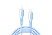 Kabel USB - Joyroom S-A59 Vibrant Series 60W USB-C - USB-C cable 1.2m - blue - S-A59 C-C 60W 1.2m blue