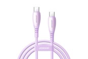 Kabel USB - Joyroom S-A59 Vibrant Series 60W USB-C - USB-C Cable 1.2m - Purple - S-A59 C-C 60W 1.2m purple